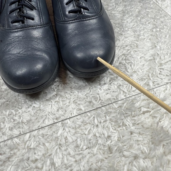 SAS Shoes Womens Size 7 N Narrow Navy Leather Walking Oxford Tripad Comfort - Picture 6 of 15